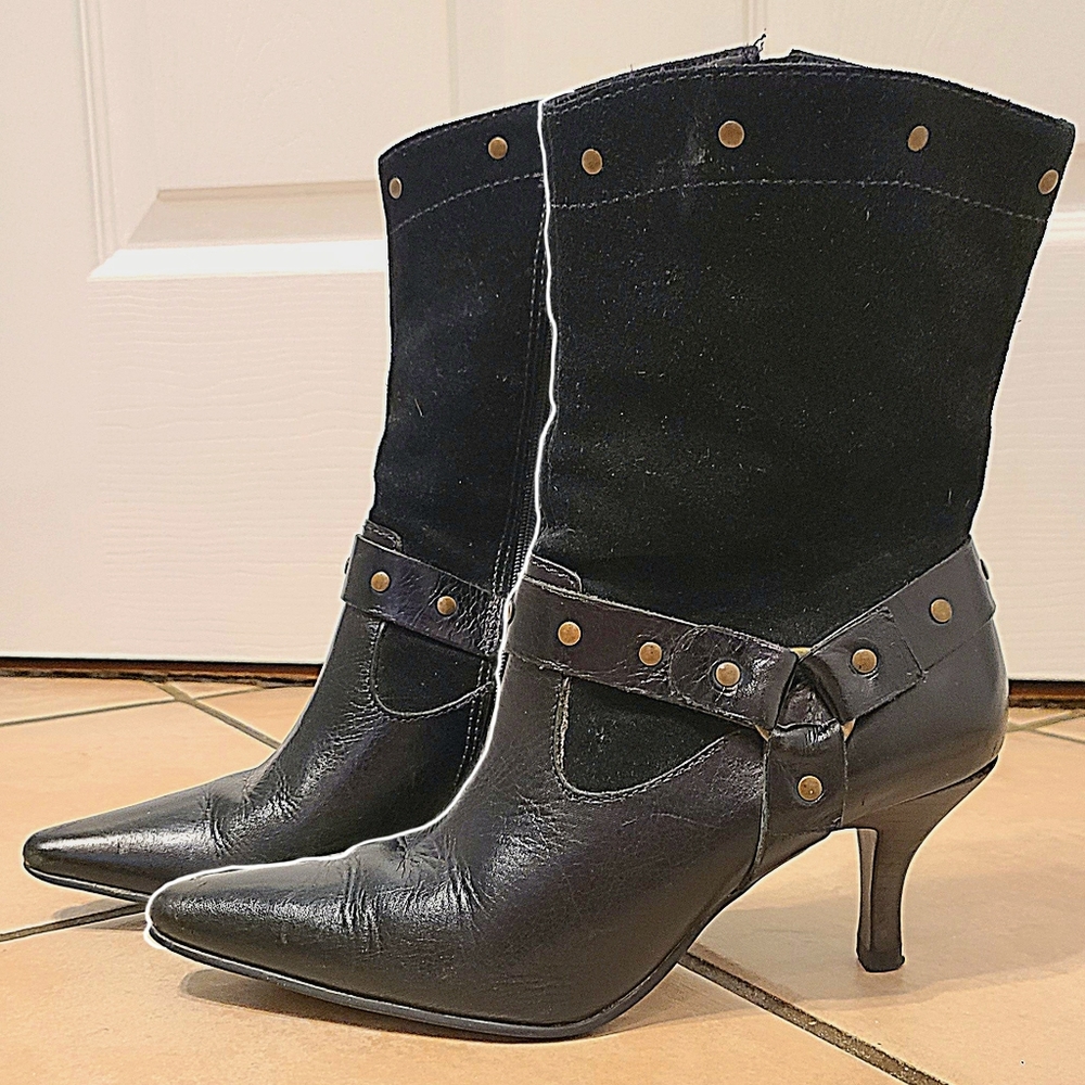 leather boots